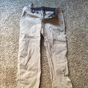 PrAna Zion stretch pants in khaki 31w 30L